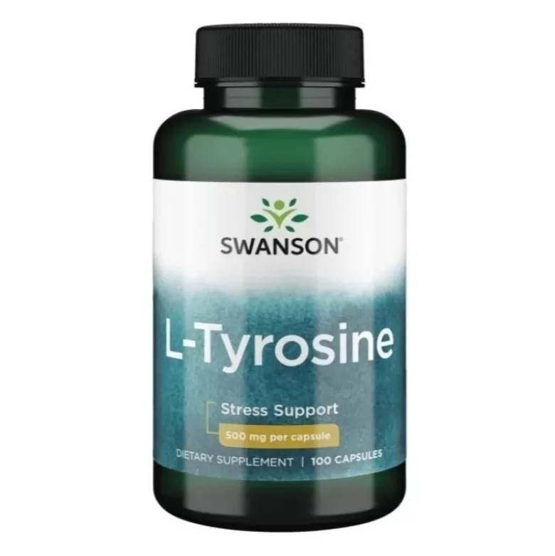 SWANSON L-Tyrozyna 500 mg 100 caps.