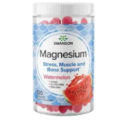 SWANSON Magnesium Citrate 120 gummies Arbuz