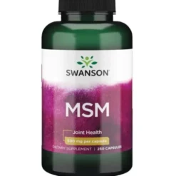 SWANSON MSM 500 mg 250 caps.