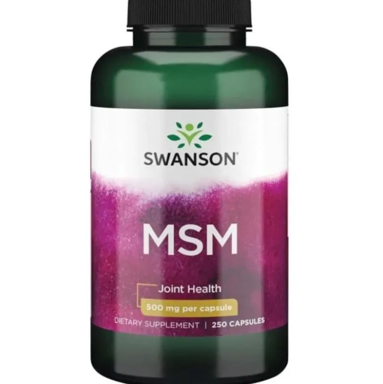 SWANSON MSM 500 mg 250 caps.