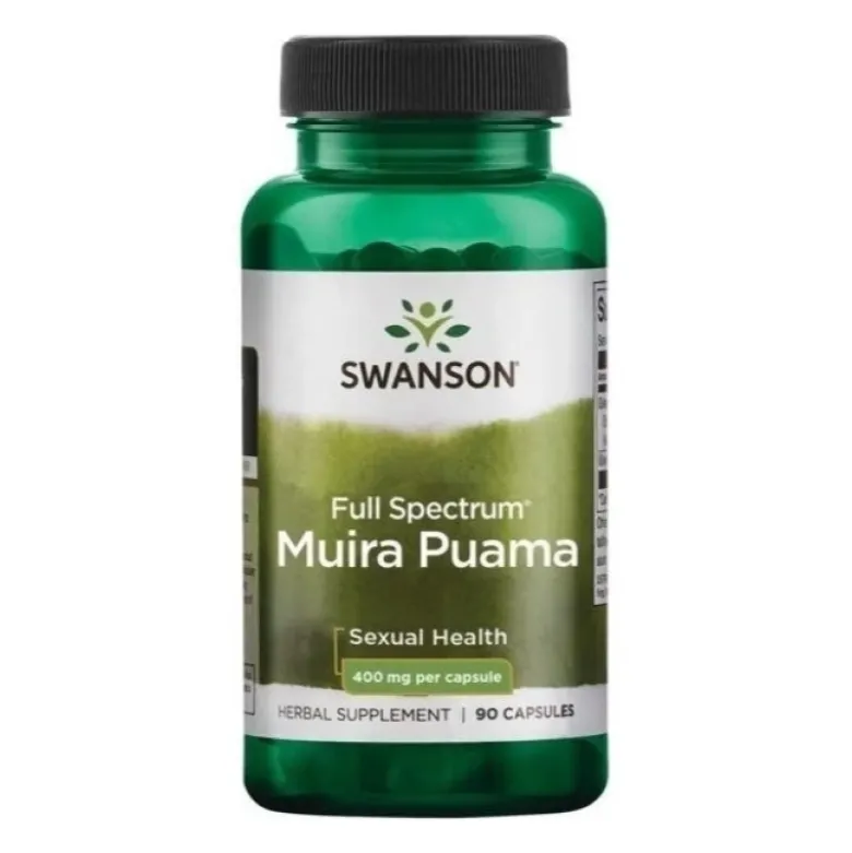 SWANSON Muira Puama Root 400 mg 90 caps.