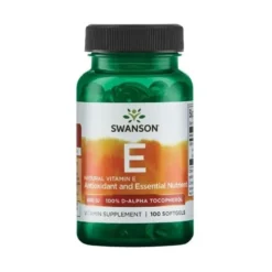 SWANSON Naturalna Witamina E 400IU 100 softgels