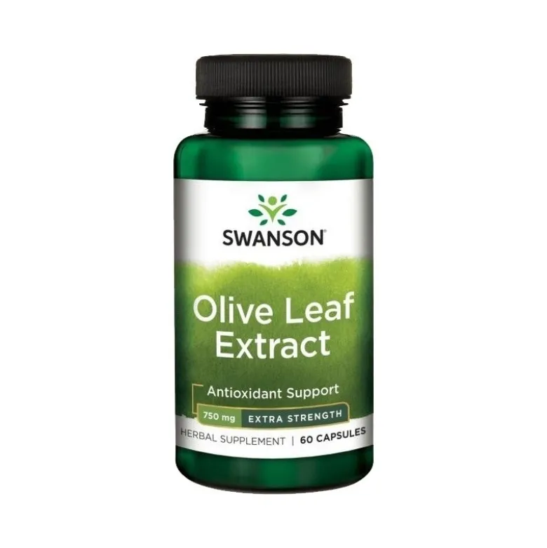 SWANSON Olive Leaf Extract 750 mg 60 caps.