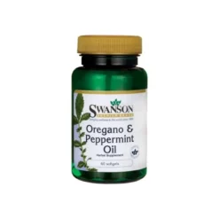 SWANSON Oregano & Peppermint Oil 60 caps.