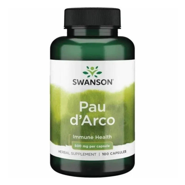 SWANSON Pau Darco 500 mg 100 caps.