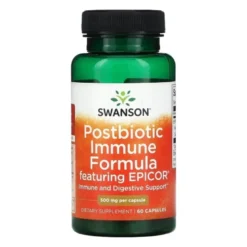 SWANSON Postbiotic Immune Formula Featuring EPICOR 60 caps.