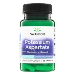 SWANSON Potassium Aspartate 99 mg 60 caps.
