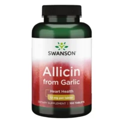 SWANSON Pure Allicin 12 mg 100 tabs.