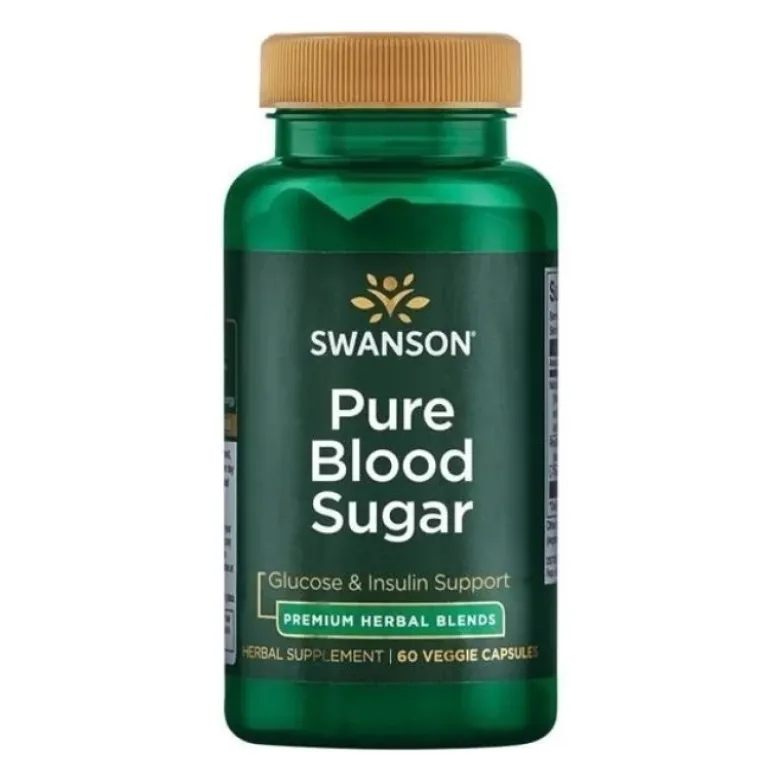 SWANSON Pure Blood Sugar 60 veg caps.