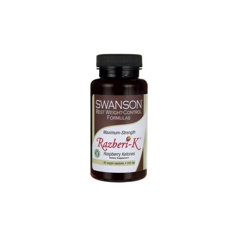 SWANSON Razberi-K 500 mg 60 veg caps.
