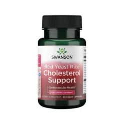 SWANSON Red Yeast Rice Cholesterol Support 60 veg caps.