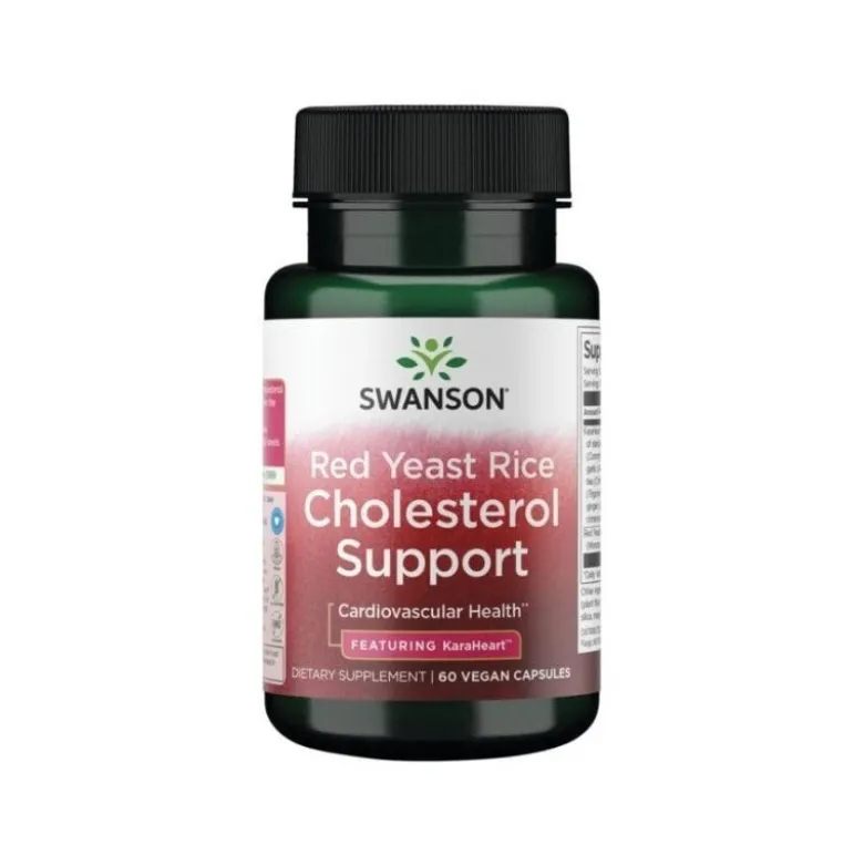 SWANSON Red Yeast Rice Cholesterol Support 60 veg caps.
