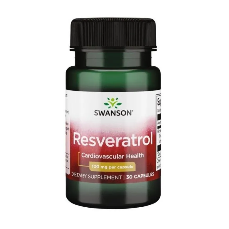 SWANSON Resveratrol 100 30 caps.