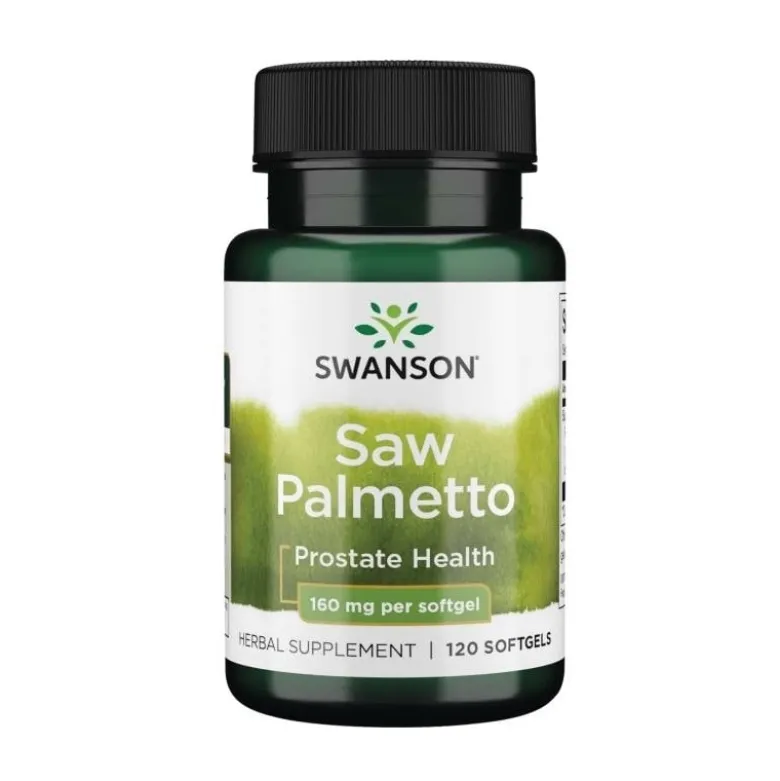 SWANSON Saw Palmetto 160 mg 120 caps.