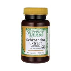 SWANSON Schizandra Extract 500 mg 60 caps.
