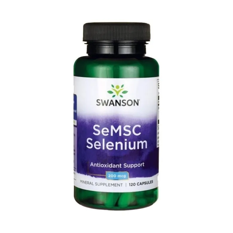 SWANSON SeMSC Selenium 200 mcg 120 caps.