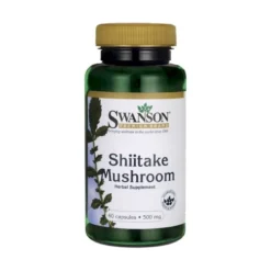 SWANSON Shiitake Grzybek 500 mg 60 caps.
