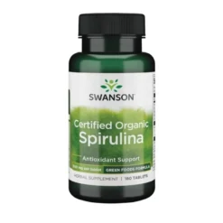 SWANSON Spirulina Certified 180 tabs.