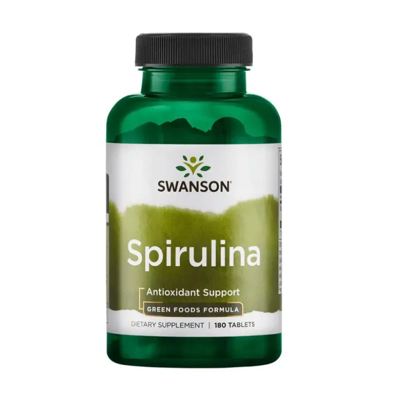 SWANSON Spirulina 500 mg 180 tabs.