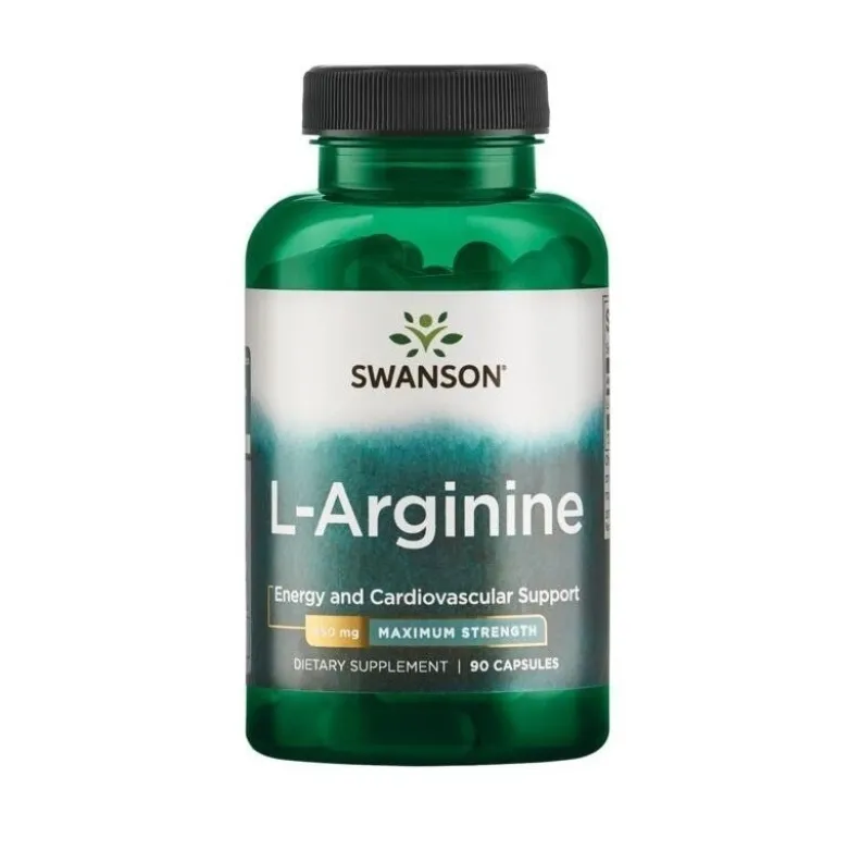SWANSON Super Strength L-Arginine 850 mg 90 caps.