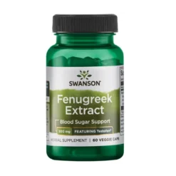 SWANSON Testofen Fenugreek ekstrakt 60 veg caps.