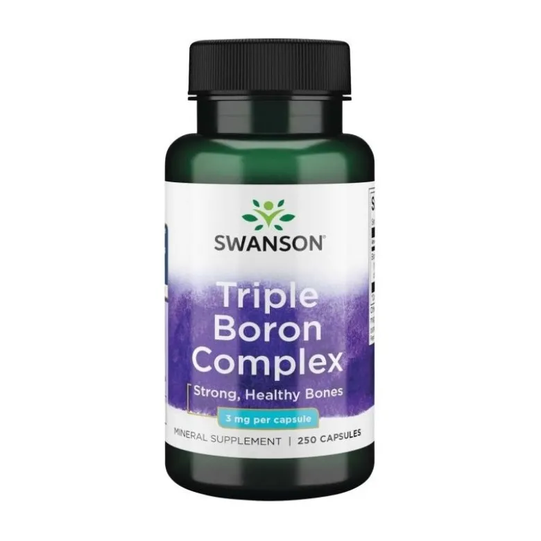 SWANSON Triple Boron Complex 3 mg 250 caps.