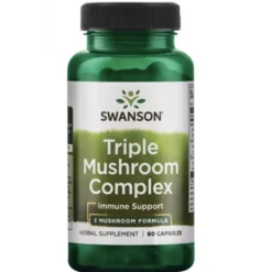 SWANSON Triple Mushroom Complex 60 caps.