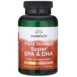 SWANSON Triple Strenght Super EPA&DHA 900 mg 60 softgels