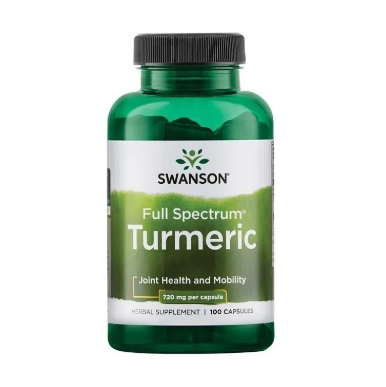 SWANSON Turmeric (Kurkuma) 720 mg 100 caps.