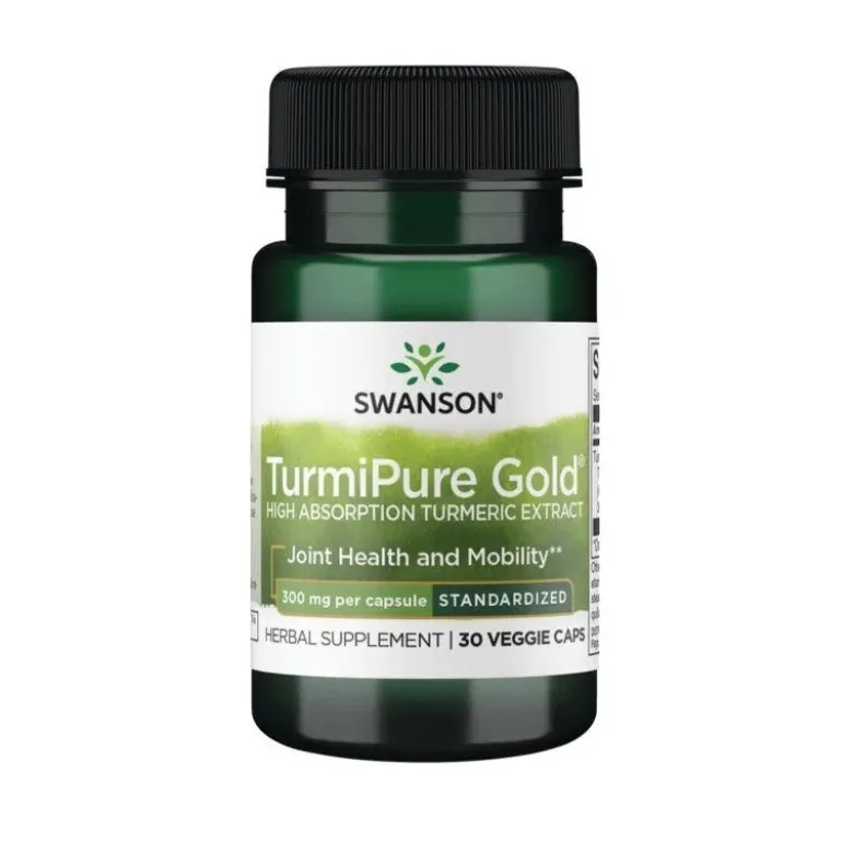 SWANSON TurmiPure Gold 300 mg 30 veg caps.