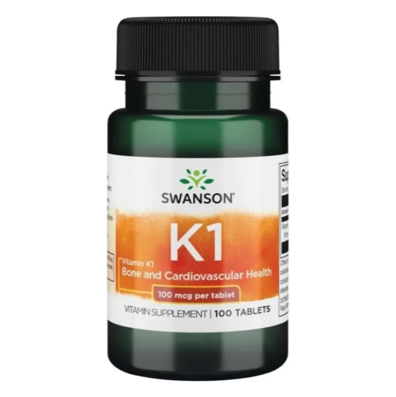 SWANSON Vitamin K1 100 mcg 100 tabs.