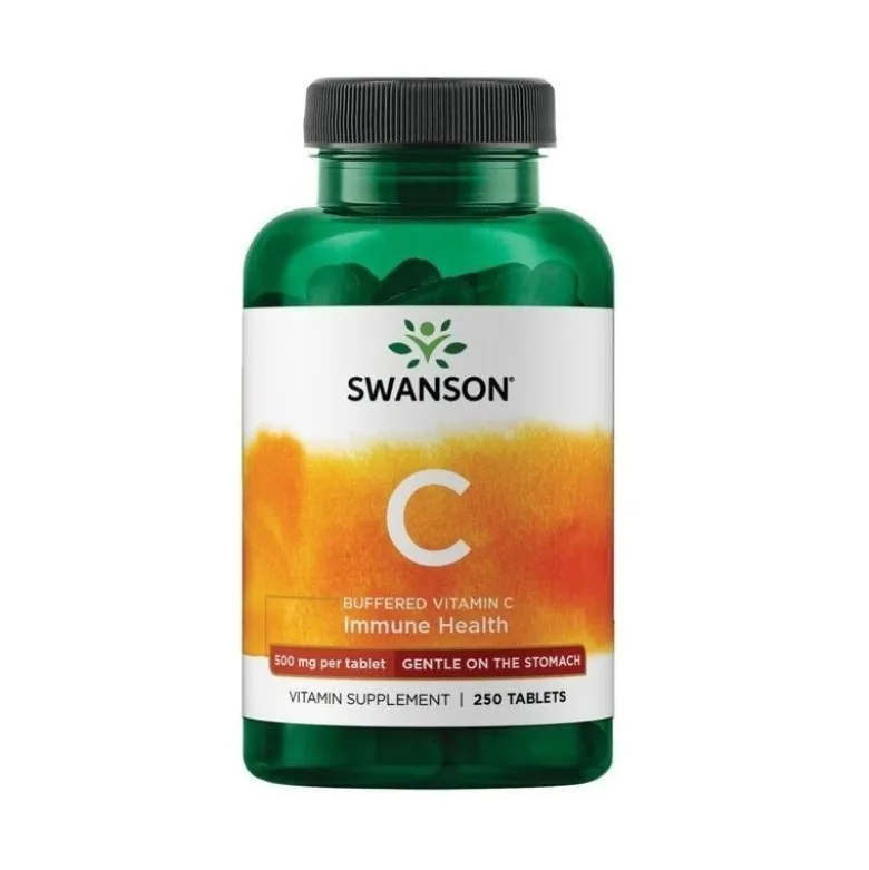 SWANSON Witamina C-500 Buforowana 250 tabs.