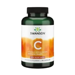 SWANSON Witamina C 1000 mg z Dziką różą 90 caps.