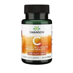SWANSON Witamina C 1000 mg z Dziką różą 30 caps.