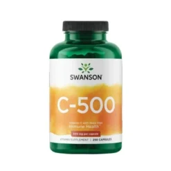 SWANSON Witamina C-500 z Dziką różą 250 caps.