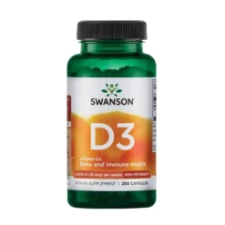 SWANSON Witamina D3 1000 IU 250 caps.