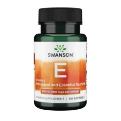 SWANSON Witamina E 400 IU 60 caps.