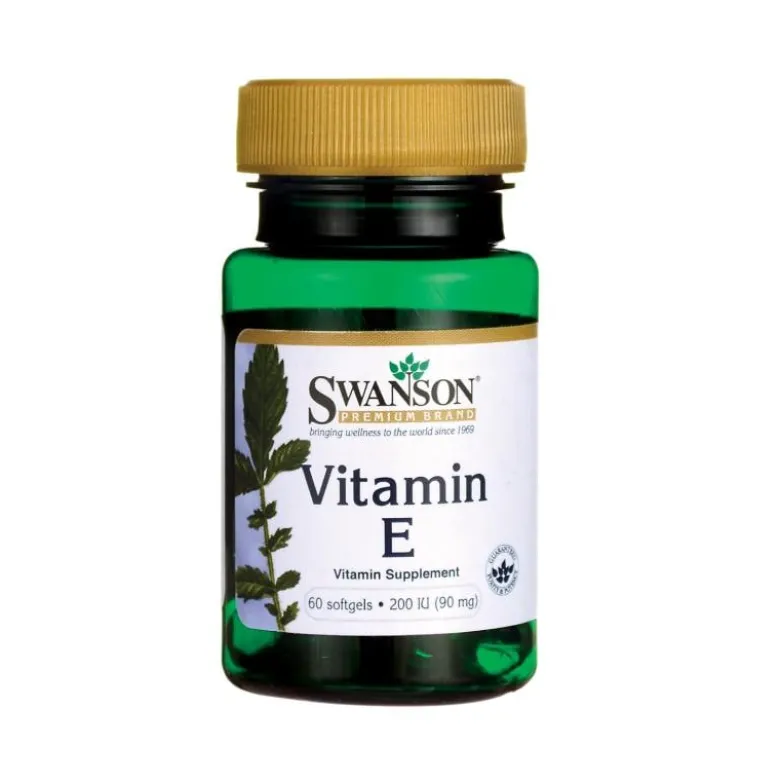 SWANSON Witamina E 1000 IU 60 softgels