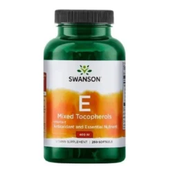 SWANSON Witamina E Mixed Tocopherols 400IU 250 caps.