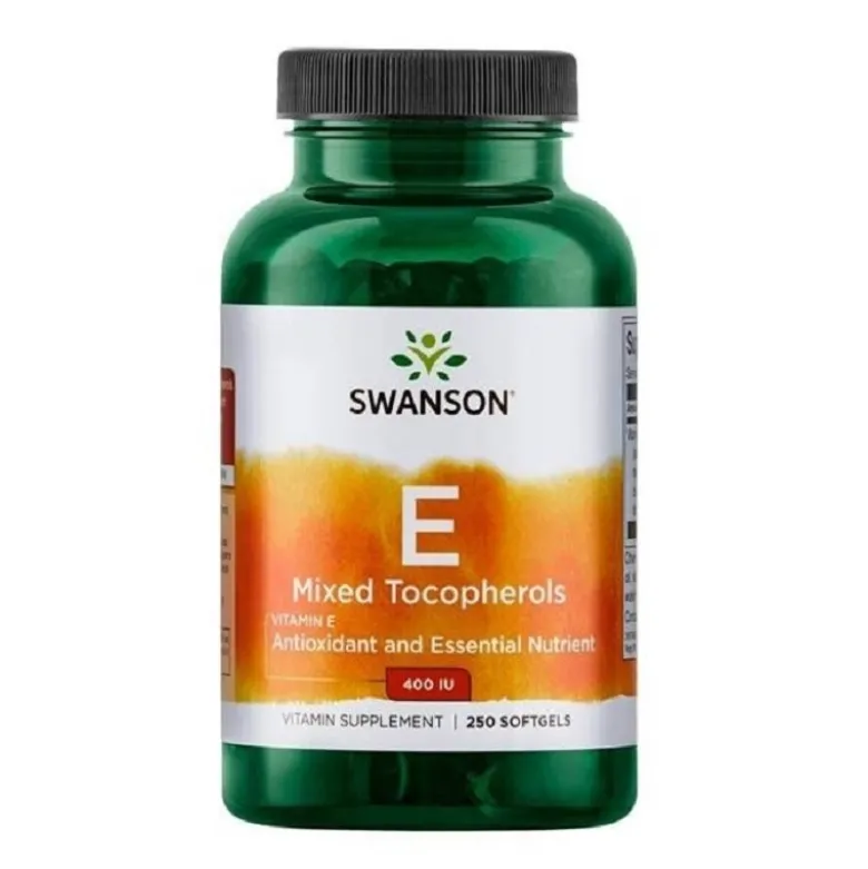 SWANSON Witamina E Mixed Tocopherols 400IU 250 caps.