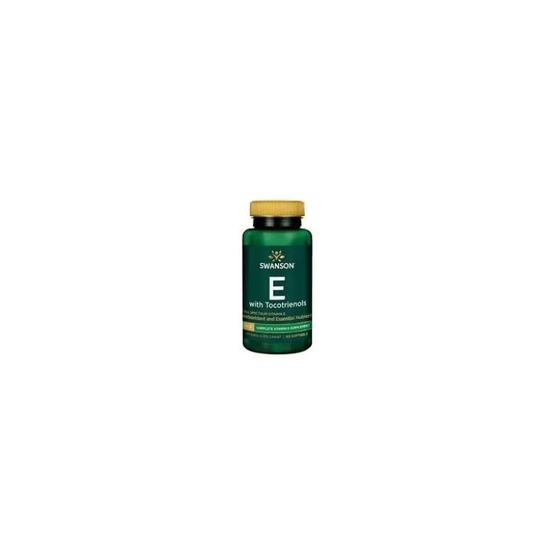 SWANSON Witamina E+Tokotrienole 60 softgels