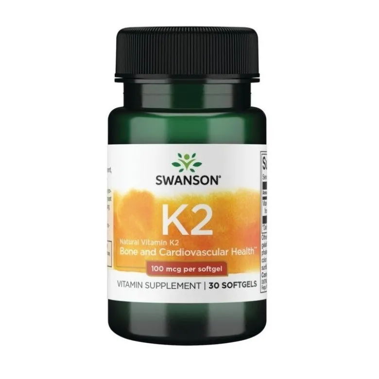 SWANSON Witamina K-2 100 mcg 30 softgels