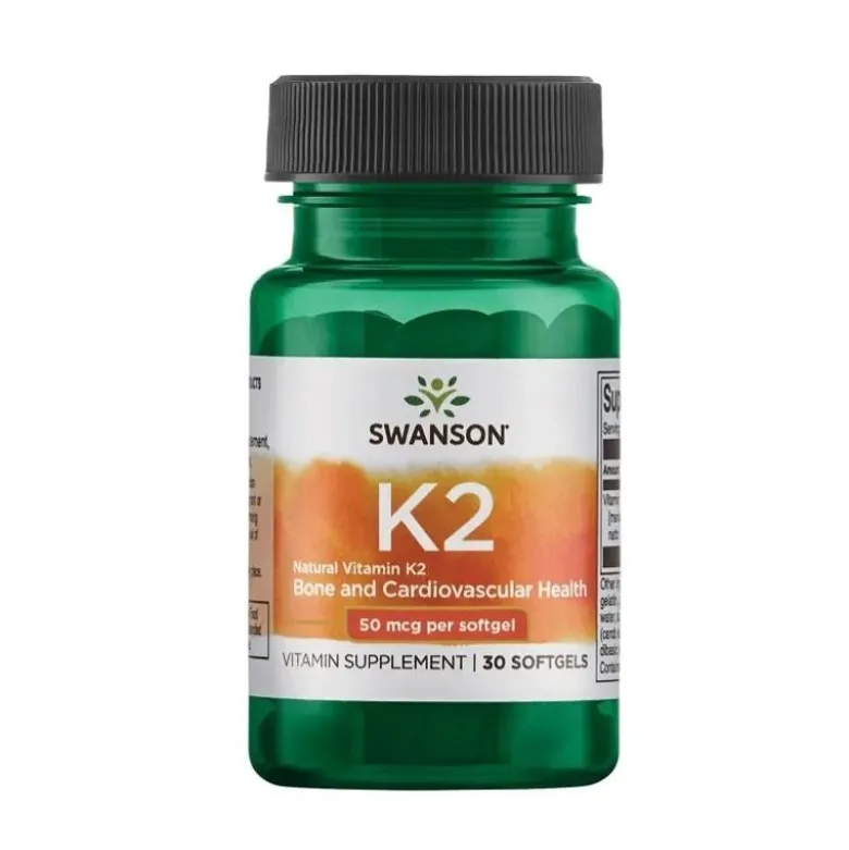 SWANSON Witamina K-2 50 mcg 30 softgels