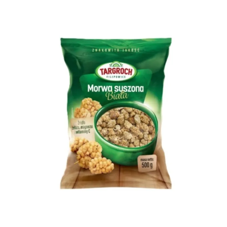 TARGROCH Morwa Suszona Biała 500 g