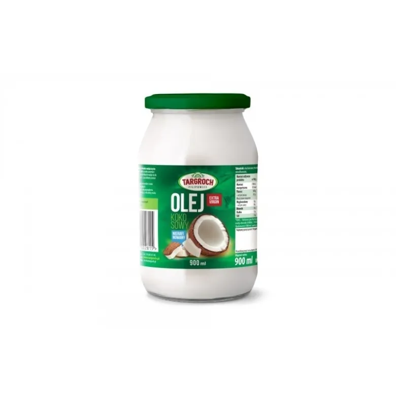 TARGROCH Olej Kokosowy Nierafinowany 900 ml