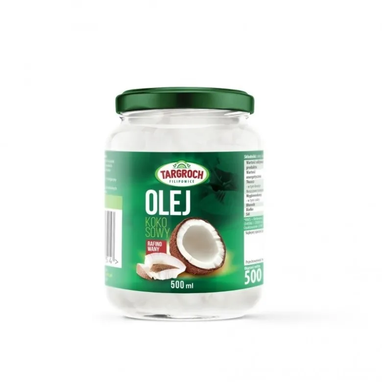 TARGROCH Olej Kokosowy Rafinowany 500 ml