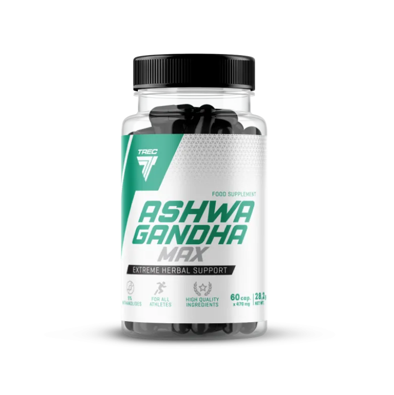 TREC Ashwagandha MAX 60 caps.