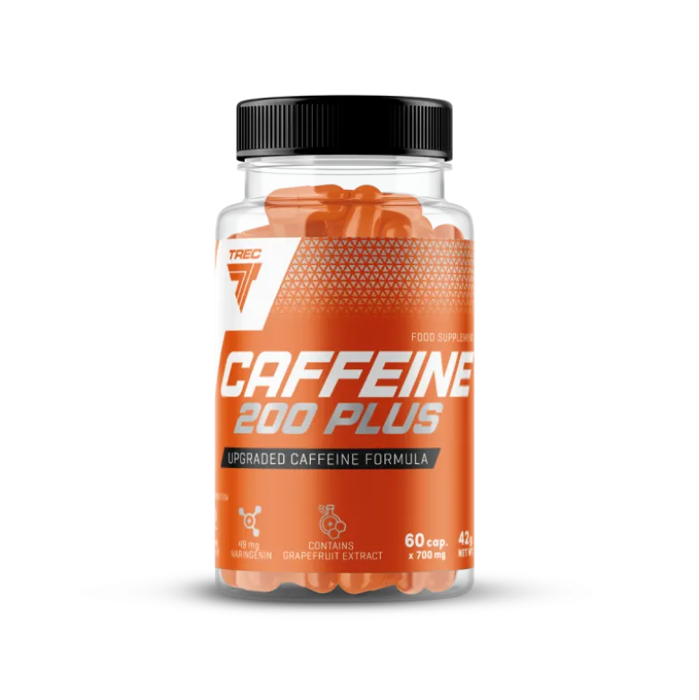TREC Caffeine Plus 200 mg 60 caps.