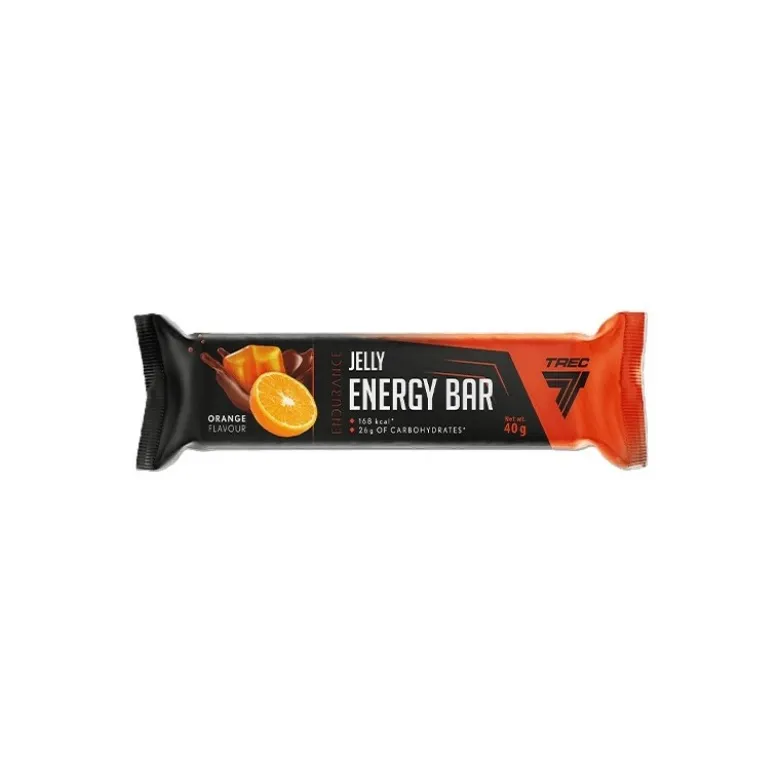 TREC Endurance Jelly Energy Bar 40 g Orange