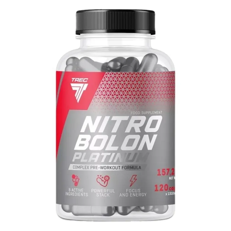TREC Nitrobolon Platinum 120 caps.